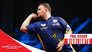 RECORDS BROKEN CHAMP CROWNED 🤯🏆  Final Session Highlights  2024 Gambrinus Czech Darts Open [upl. by Blas]