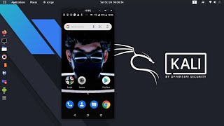 Control Android Devices From A Desktop With Scrcpy  Kali linux  Parrot Linux  level iv security [upl. by Ytirahs]