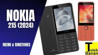 Nokia 215 4G 2024 HMD  Unboxing  Menu amp Ringtones  Dzwonki  Classic Phone [upl. by Ahkos]