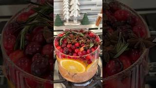 Making home smell like Christmas🎄christmas simmerpot christmastime asmrsounds asmr satisfying [upl. by Theodor706]