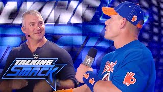 Why is John Cena still dangerous to every Superstar he faces WWE Talking Smack July 11 2017 [upl. by Nnylodnewg136]