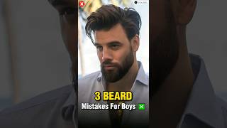 3 Beard Mistakes ❌  shorts viral [upl. by Eniretak]