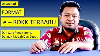 FORMAT RDKK TERBARU DAN CARA PENGISIANNYA [upl. by Namyh]