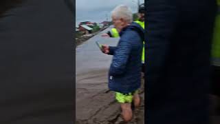 Flooding in Costache Negri Galați Western Moldavia Romania 14092024 [upl. by Notpmah]