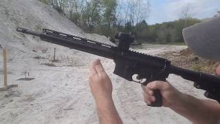 Davidson defense 3gun trigger in 9mm AR [upl. by Nonnahs]