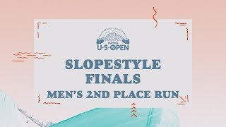 2018 Burton U·S·Open Men’s Slopestyle Finals – Chris Cornings 2nd Place Run [upl. by Nnairret]