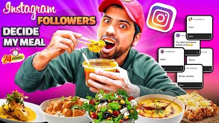 Letting Instagram Followers Decide What I Eat For 24 Hours 😍😍  cravingsandcaloriesvlogs [upl. by Kliber500]