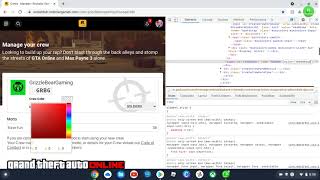 How to change Crew color Hex Code GTA5 [upl. by Haskel920]