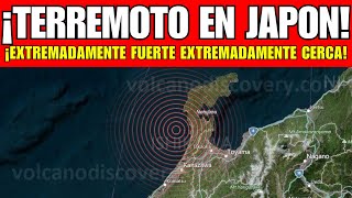 FUERTE TERREMOTO DE MAGNITUD 64 Y 10 KM DE PROFUNDIDAD SACUDE JAPÓN ESTE MARTES 26 DE NOVIEMBRE [upl. by Greenman]