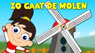 Nederlandse kinderliedjes  Zo Gaat de Molen etc [upl. by Mischa925]