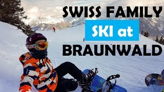 Ski Switzerland  Is Braunwald right for your family [upl. by Nyrrat]