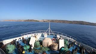 Cirkewwa ferry to Gozo Malta Thursday 6 June 2024 8 16 am [upl. by Dyol]