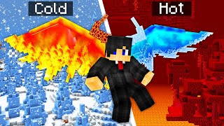 Minecraft but From COLD to HOT [upl. by Adile881]