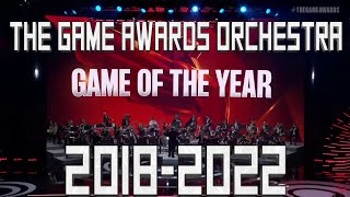 The Game Awards Orchestra GOTY Compilation  20182022 [upl. by Norton173]