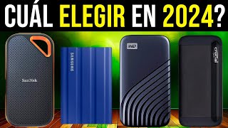 😲 Los 5 Mejores Discos Duros Externos SSD de 2024 NO compres uno ANTES de VER ESTO [upl. by Moreno]