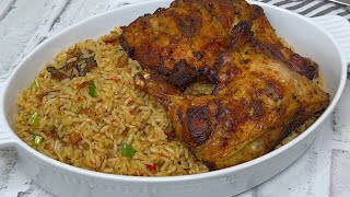 Coconut rice for your whole family  You should save this recipe  Nigerian Food [upl. by Cote]