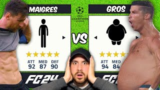 GROS vs MAIGRES sur FC 24 [upl. by Nylarac848]