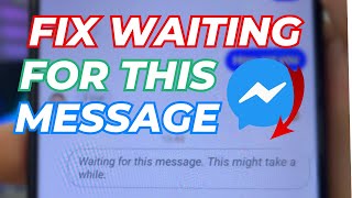 Fix Messenger Waiting for this Message This might take a while Error Problem [upl. by Isaiah349]