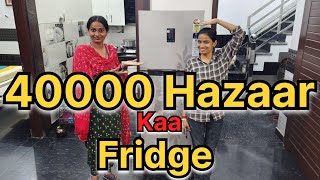 40000 Hazaar Ka Fridge  😱 Priyanka hardwork new video  priyankachouhanVlogs [upl. by Riddle]