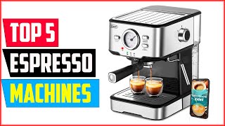 Top 5 Best Espresso Machines of 2024 [upl. by Mercer]