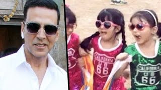 Akshay Kumars Daughter Nitaras Cute DANCING VIDEO  Bollywood Buzz [upl. by Natsuj]