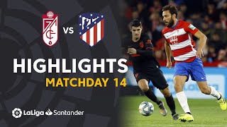 Highlights Granada CF vs Atletico Madrid 11 [upl. by Vivia]