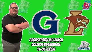 Georgetown vs Lehigh 11624 Free College Basketball Picks and Predictions  NCAAB Pick [upl. by Neeruan]