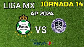 SANTOS VS MAZATLAN JORNADA 14 HORARIO FECHA Y CANAL [upl. by Borreri]