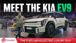 2024 Kia EV9 Electric SUV Launched in India at Rs 129 Crore  First Look amp Walkaround Review Video [upl. by Guerra]