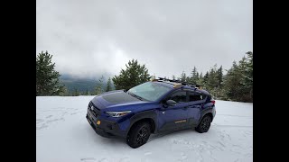 2024 Subaru Crosstrek Wilderness Mountain run on Veterans day [upl. by Htiduy493]