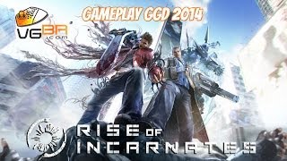 Rise of Incarnates Gameplay Bandai Namco GGD 2014 Las Vegas [upl. by Einnaoj748]