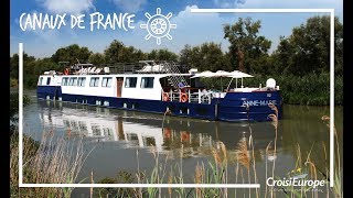 Croisières en péniche de 4 à 10 jours sur les canaux français  CroisiEurope [upl. by Wurtz]