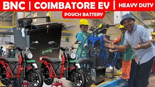 🔥வெடிக்காத“LFP4 POUCH” BATTERY SCOOTER🔥🖖BNC EV FactoryTour🖖 Sakalakala Tv  Bnc Challenger 115 [upl. by Lingwood470]