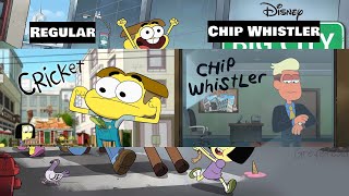 Big City Greens And Chip Whistler Openings SideBySide Comparison [upl. by Relyuhcs]