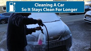 Cleaning A Car Easily With Longer Lasting Results [upl. by Ennayar]