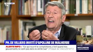 Philippe de Villiers était linvité dApolline de Malherbe [upl. by Oicirtap]