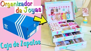 Hazlo Tú Mismo – Cómo hacer un Organizador de Joyas con una Caja de Zapatos [upl. by Calabrese]