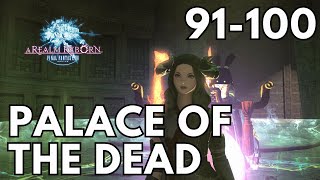 Palace of the Dead Lv 91100 AST  FFXIV Gameplay [upl. by Yliak]