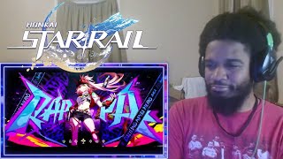 Honkai Star Rail Rappa Trailer — No Dazzle No Break reaction [upl. by Narra986]