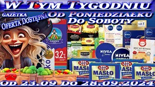 Biedronka Nowa Gazetka Promocyjna Od 23092024 W Tym Tygodniu Twoje Okazje w Biedronce [upl. by Yelssew260]