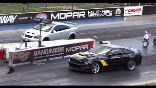 Roush Mustang vs Chevy Cobalt SS [upl. by Yllil]