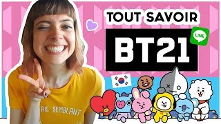 TOUT SAVOIR SUR LES BT21 créés par les BTS [upl. by Eyk]