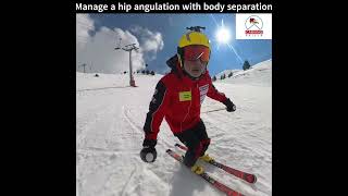 How to ski Carving in 1 minute Description inside the video [upl. by Bronwen]