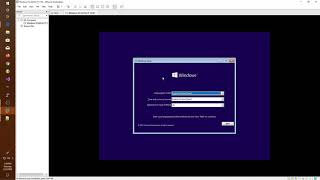 045 Creating a Windows 10 virtual machine in VMWare [upl. by Kcirderfla]