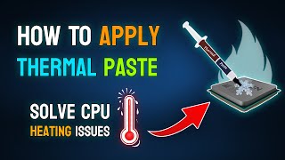 How To Change Thermal Paste💉 [upl. by Freddie]