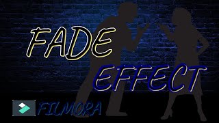 HOW TO CREATE FADE TRAILER EFFECT FILMORA TUTORIAL [upl. by Herv]