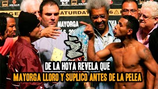 El inédito día que Ricardo Mayorga lloró ante Oscar de la hoya [upl. by Sillyrama79]