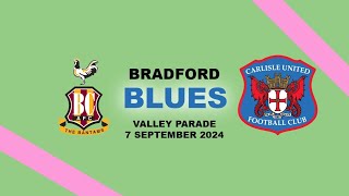 Bradford City 21 Carlisle United [upl. by Akinej799]