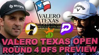 2024 Valero Texas Open Round 4 Preview  Live Chat Draftkings Showdown Underdog  Prize Picks Props [upl. by Arriaes]