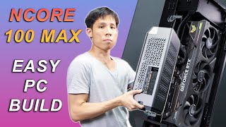 Almost a MASTERPIECE Cooler Master NCore 100 Max Build [upl. by Atteiram610]